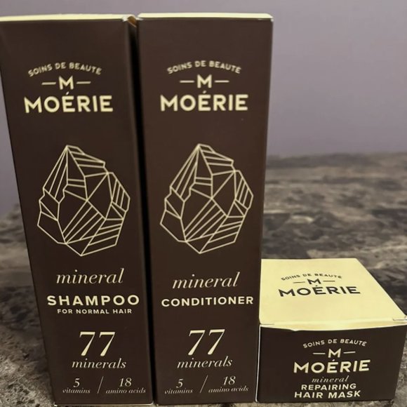 Moerie Hair Growth Set - Shampoo, Conditioner, & Mask (3pc) - Reverse Hair Loss - Picture 5 of 12
